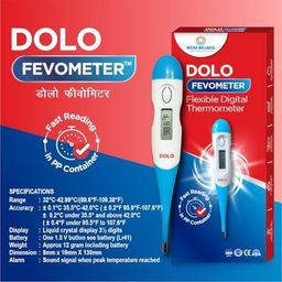 dolofevometer Micro Wellness Dolo Fevometer - Flexible Digital Thermometer - For Easy, Accurate, Reliable & Fast Reading image 5
