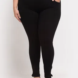 TAG 7 Women Plus Size Ankle Length Cotton Leggings-picture-22