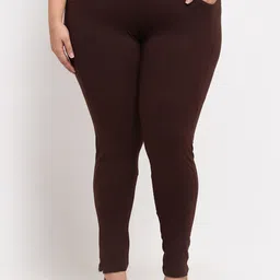 TAG 7 Women Plus Size Ankle-Length Leggings-image-13
