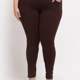 TAG 7 PLUS Women Plus-Size Ankle-Length Leggings-image-37