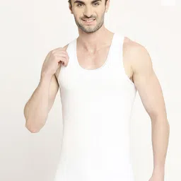 VIP Men Pack of 2 Snug Fit Pure Cotton Innerwear Vests VP-MI-VS-NWBRN-10P-PO2-80-image-63