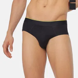 bummer Pack of 3 Men Anti Microbial Mid Waist Basic Briefs-BRNXNXNX03S-picture-44