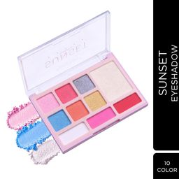 Seven Seas Sunset 10 Pigmented Colors Eyeshadow Palette 24.4g - Natural 101-19