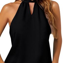 StyleCast Black Keyhole Neck Top-image-39