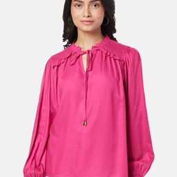 Honey by Pantaloons Tie-Up Neck Top-image-57