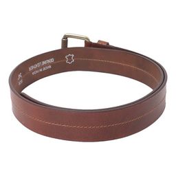 cantabil Solid Leather Men Belt l Formal & Casual Belt for Men l Belt for Men (P_MBEC00026_BROWN) image 2