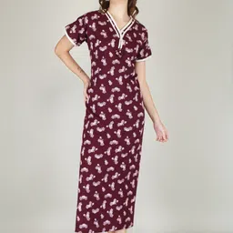JVSP FASHION Floral Printed Maxi Nightdress-picture-54