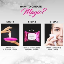 Colorbar On the Go make up remover wipes-Pack of 3 image 4