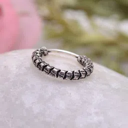 Abhooshan Pure 92.5 Sterling Silver Ring Nosepin-32