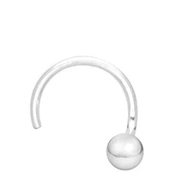 Abhooshan Sterling Silver Stud Nosepin-23