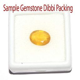 bague yellow sapphire Gemstone Original Certified Pukhraj Stone Natural image 5