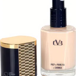 CVB Prep + Prime fix + Shimmer Face Primer 40 ml- Natural Nude-4