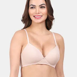 Amour Secret Lightly Padded Cotton All Day Comfort Seamless T-shirt Bra-picture-29
