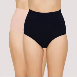 nykd by nykaa Pack of 2 Cotton Tummy Tucker with Anti odor-NYP105 black & Nude-picture-26