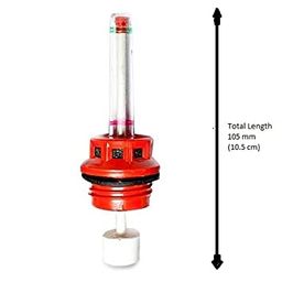 Luminous, Microtek and Livfast compatible [NOT FOR EXIDE] inverter battery water level indicator cap set- 6 pieces RED image 4