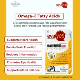 RivaKenko Set Of 2 eva yes Multivitamins With Resveratrol & Omega 3 - 30 Caps Each image 3