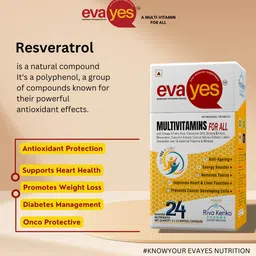 RivaKenko Set Of 2 eva yes Multivitamins With Resveratrol & Omega 3 - 30 Caps Each image 4
