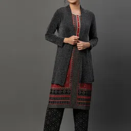 AURELIA Longline Open Front Shrug-image-2