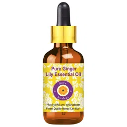 Deve Herbes Pure Ginger Lily Steam Distilled Essential Oil with Glass Dropper - 15 ml-24