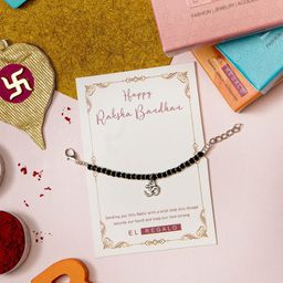 EL REGALO Baby Nazariya Om Rakhi With Roli Chawal-52