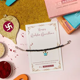 EL REGALO Nazaria Charm Rakhi for Baby and Infants With Rakhi Card-58