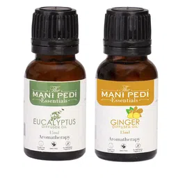 The Mani Pedi Essentials Set Of 2 Eucalyptus & Ginger Aroma Oil Diffusers 15ml-picture-10