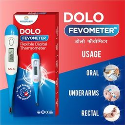 dolofevometer Micro Wellness Dolo Fevometer - Flexible Digital Thermometer - For Easy, Accurate, Reliable & Fast Reading image 2