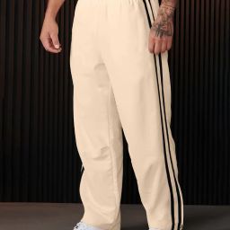 jump cuts Men Colour-block Joggers image 1