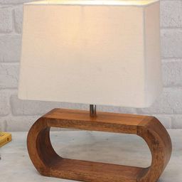 homesake Oblong Table Lamp with Shade image 1
