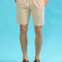 bushirt Men Regular Fit Shorts with Insert Pockets image 1