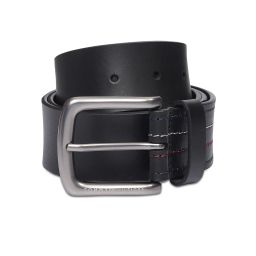 tommy hilfiger Leather Wide Belt with Tang-Buckle Closure image 1