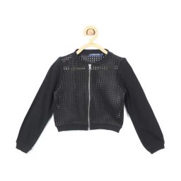 allen solly Zip-Front Jacket with Perforation image 1