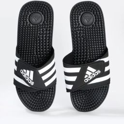 adidas Adissage Slides with Signature Branding image 1
