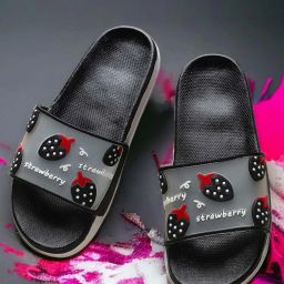 kapani fashion Graphic Pattern Slip-On Slides image 1