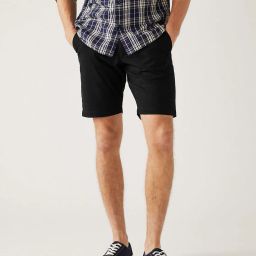 marks & spencer Flat-Front Shorts with Insert Pockets image 1