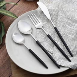 vareesha Cutlery Set with Matt Finish Handle image 1