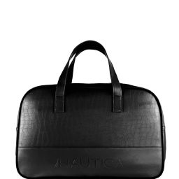 nautica Croc-Pattern Duffle Bag with Dual Handle image 1
