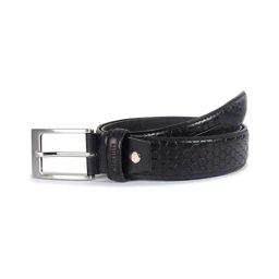 the clownfish Croc Pattern Belt with Buckle Closure image 1