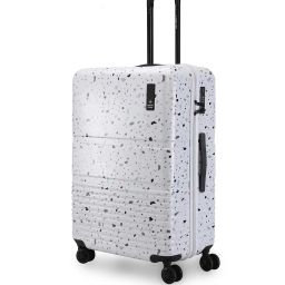 nasher miles Men Printed Trolley Bag with Number Lock image 1