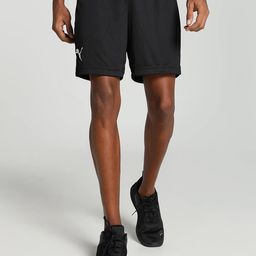 puma Logo Print Regular Fit Shorts with Insert Pockets image 1