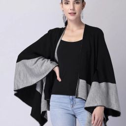 faballey Women Regular Fit Front-Open Shrug image 1