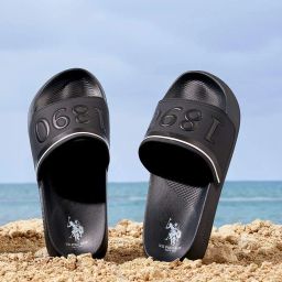u.s. polo assn. Raffer 6.0 Slip-On Slides image 1