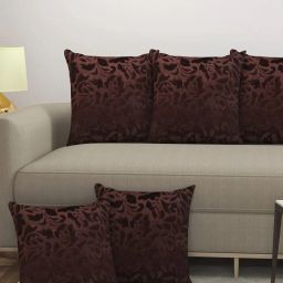zesture Set of 5 Embossed Cushion Covers 16" x 16" image 1