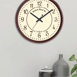 random Graphic Print Round Shape Wall Clock image 1