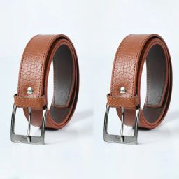 kastner Set of 2 Belts with Tang Buckle Closure image 1