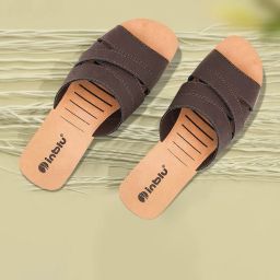 inblu Open-Toe Slip-On Slides image 1