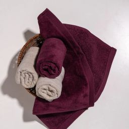 damensch Set of 4 Soft Hand & Face Towel Set image 1