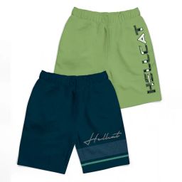 hellcat Pack of 2 Typographic Print Shorts image 1