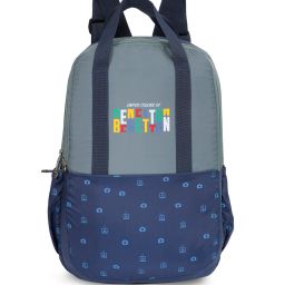 united colors of benetton Men Typographic Print Backpack with Adjustable Strap image 1