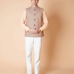 indie picks Regular Fit Jacket with Patch Pockets image 1